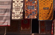 Colorful Berber carpets, Morocco.